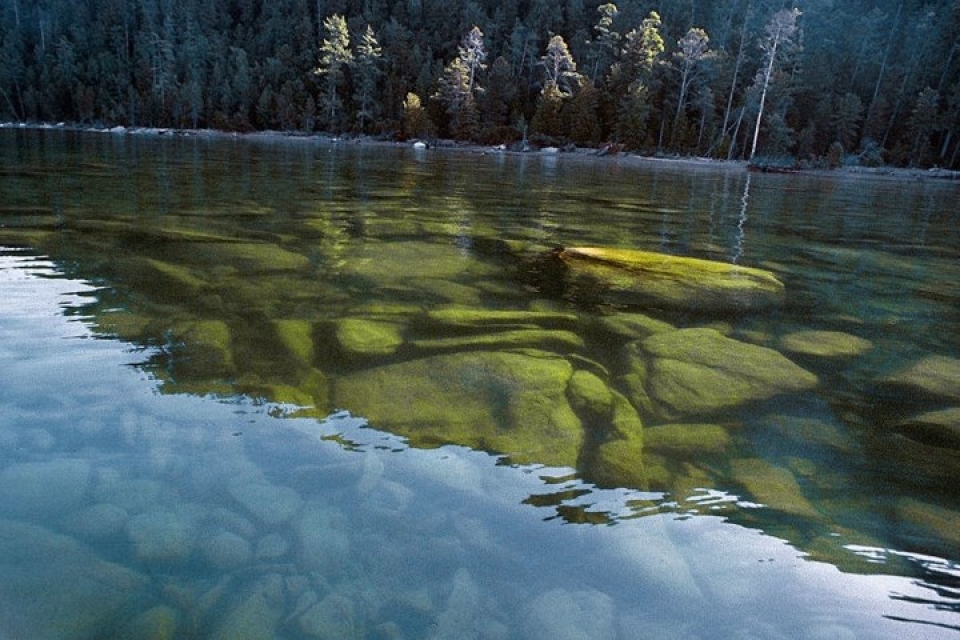 ve dep mat lanh trong vat cua ho baikal o siberia nga
