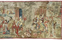 Tìm thấy tấm thảm thêu bằng chỉ vàng và bạc sau gần 250 năm biến mất