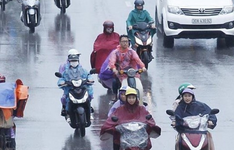 Gió mùa Đông Bắc tràn về, khu vực Bắc Bộ trời chuyển lạnh