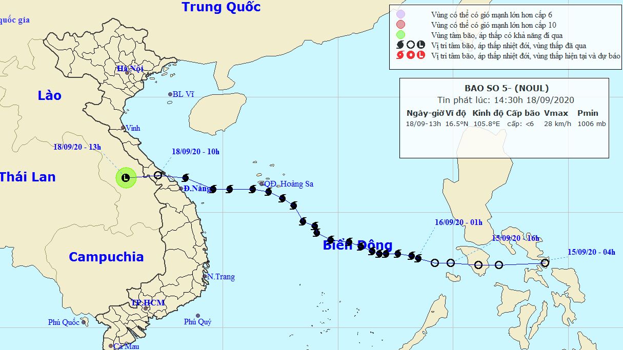 Dự báo thời tiết: Tin cuối cùng về cơn bão số 5; mưa rất to ở Bắc bộ và Bắc Trung bộ