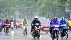 Dự báo thời tiết đêm nay và ngày mai (21-22/9): Đêm mưa rào và dông rải rác; phía Bắc chuẩn bị đón không khí lạnh