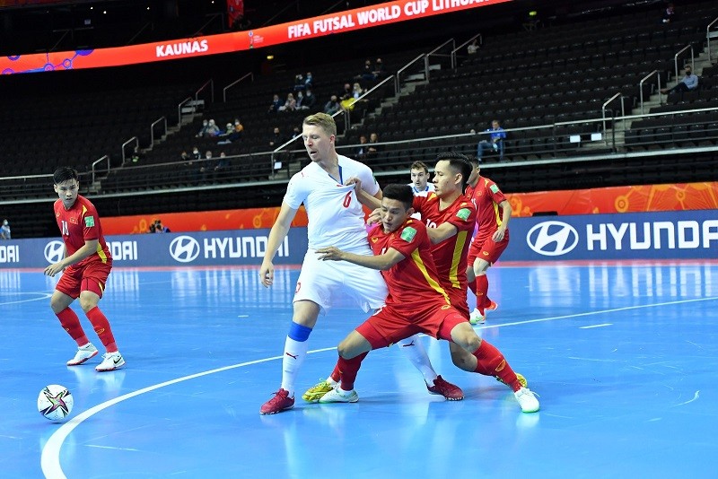 FIFA, AFC hết lời ca ngợi đội tuyển futsal Việt Nam Việt Nam trong trận hòa với tuyển Czech FIFA, AFC hết lời ca ngợi đội tuyển futsal Việt Nam Việt Nam trong trận hòa với tuyển Czech