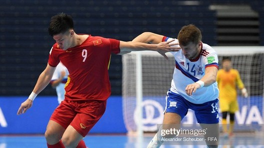 Futsal Việt Nam - Nga (2-3): Khẳng định sự tiến bộ của các tuyển thủ Việt Nam