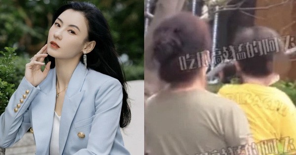 Trương Bá Chi xinh đẹp quyến rũ ở tuổi 41 và gây chú ý khi đưa con trai đi làm cùng