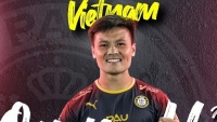 Đội tuyển Việt Nam triệu tập Quang Hải, Pau FC làm poster chúc mừng