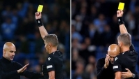 Tình huống HLV Pep Guardiola 'cãi' trọng tài nhận nhiều bình luận hài hước