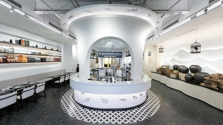 Thế giới cà phê Trung Nguyên Legend đầu tiên trên thế giới