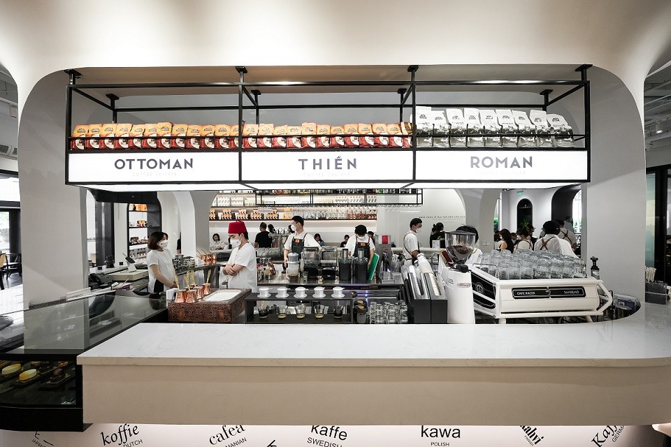 Thế giới cà phê Trung Nguyên Legend đầu tiên trên thế giới