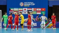 Đội tuyển futsal Việt Nam dẫn đầu bảng D VCK futsal châu Á 2022