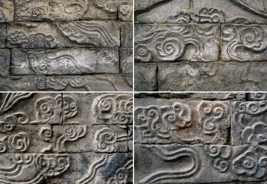 Trung Quốc: Phát hiện 2 bức tranh tường đá 'khổng lồ' chạm khắc hoa văn thời Bắc Tống