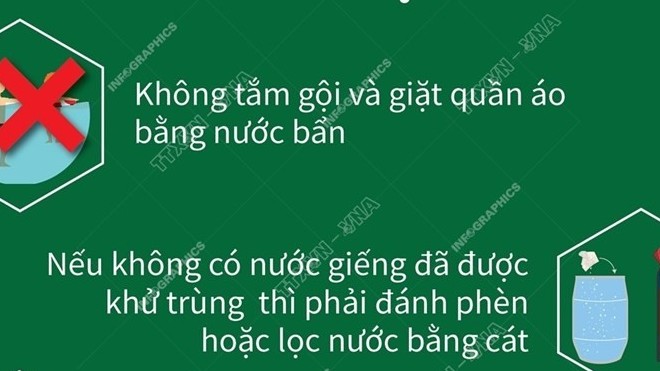 Cách phòng chống các bệnh trong mùa bão lụt và mưa lũ