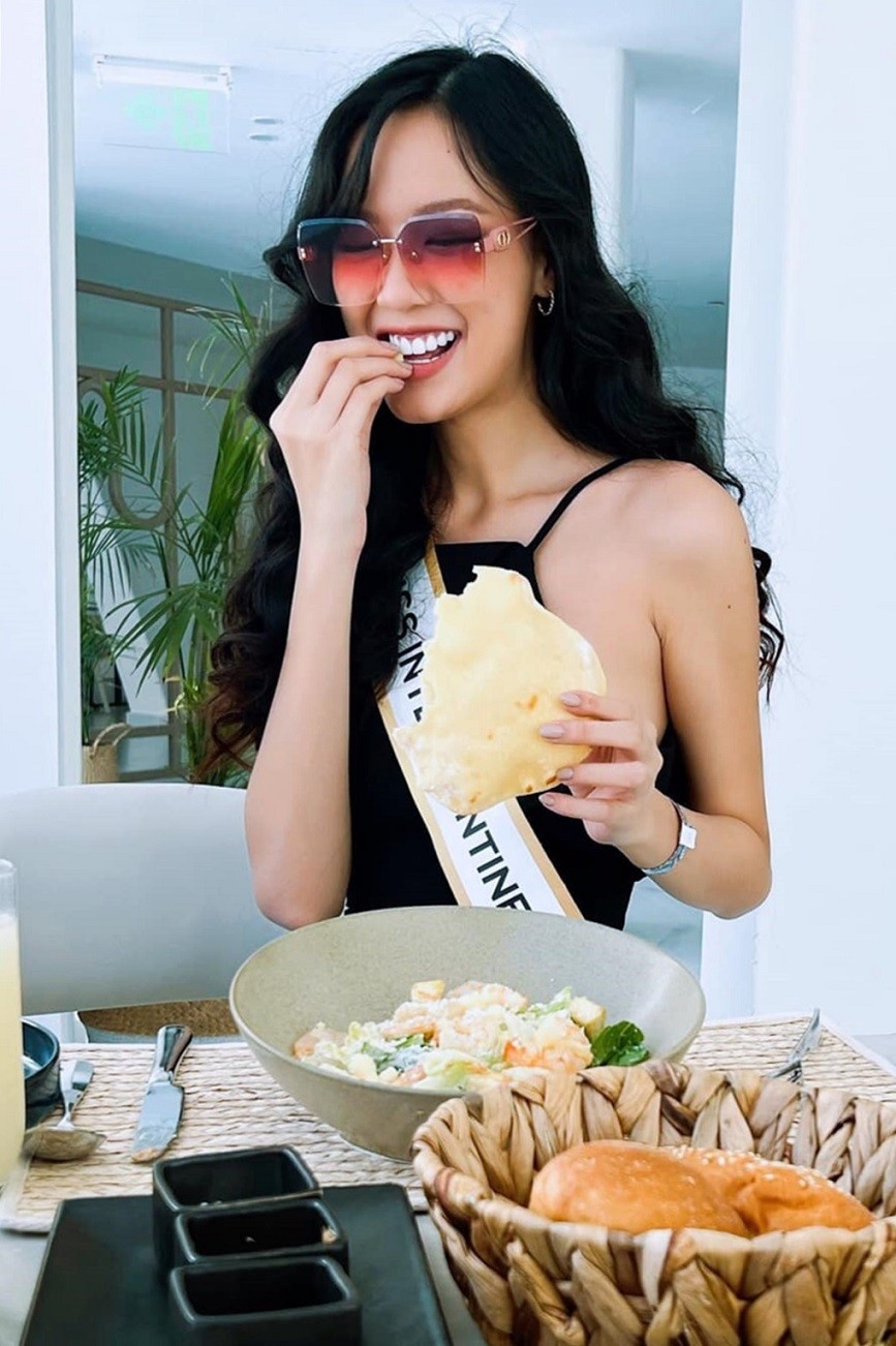 Những hình ảnh của Bảo Ngọc tại cuộc thi Hoa hậu Liên lục địa 2022