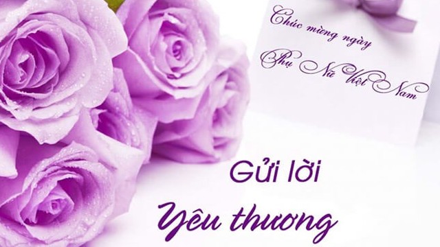 Lời chúc 20/10 - Lời chúc ngày Phụ nữ Việt Nam 2022 ngắn gọn, hay và ý nghĩa nhất