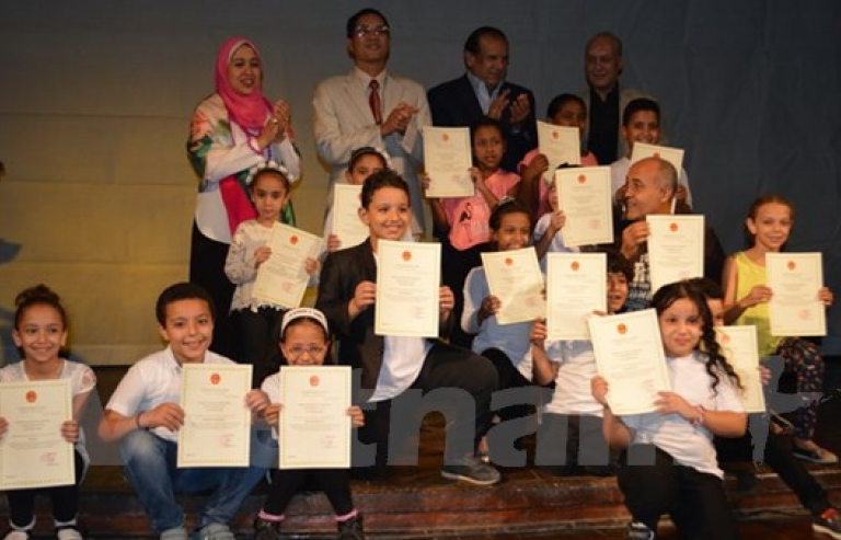 Tôn vinh nghệ sỹ Ai Cập vì thúc đẩy giao lưu văn hóa với Việt Nam