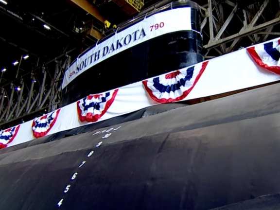 Mỹ hạ thủy tàu ngầm tàng hình tối tân nhất