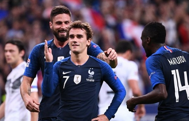 Antoine Griezmann tỏa sáng giúp Pháp ngược dòng đánh bại Đức