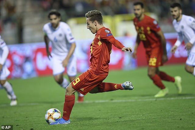 Donimo bàn thắng, Bỉ giành vé đầu tiên dự Euro 2020, Lukaku lập kỷ lục mới lukaku di vao lich su trong ngay bi gianh ve dau tien du euro 2020