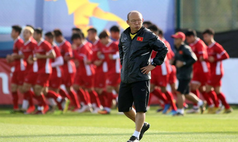 hlv park hang seo dan dat u22 viet nam du toulon cup 2020