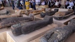 Phát hiện 59 quan tài cổ 2.600 năm tuổi ở Ai Cập