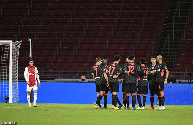 Thiếu vắng Van Dijk Liverpool nhọc nhằn vượt ải Ajax thieu vang van dijk liverpool nhoc nhan vuot ai ajax
