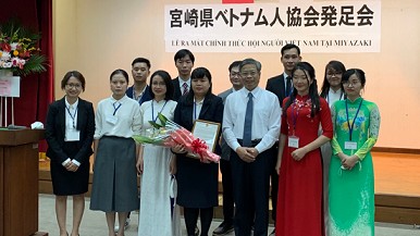 Thành lập Hội người Việt Nam tại Miyazaki, Nhật Bản