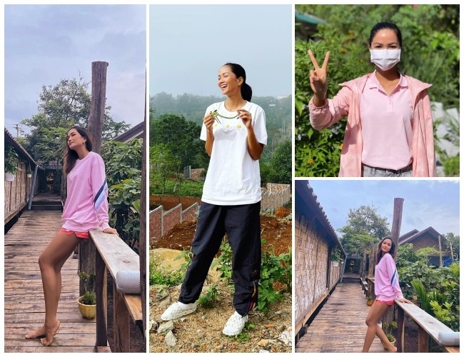 Hoa hậu H'Hen Niê khoe vẻ đẹp hoàn hoản, chinh phục mọi trang phục sắc màu