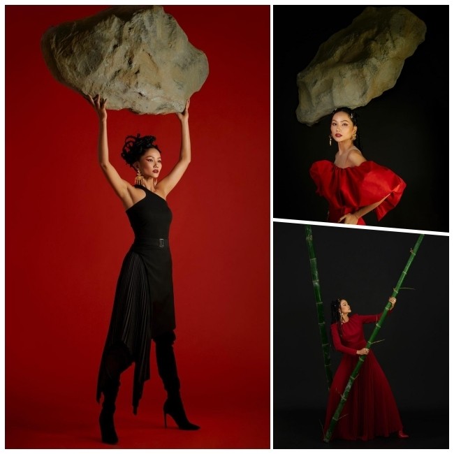 Hoa hậu H'Hen Niê khoe vẻ đẹp hoàn hoản, chinh phục mọi trang phục sắc màu