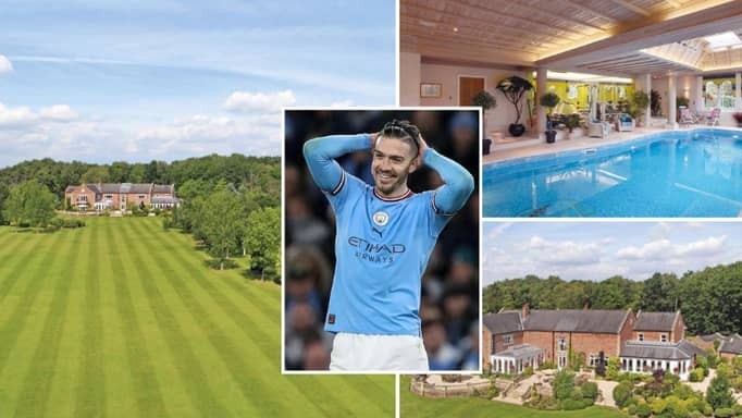 Man City: Jack Grealish mua biệt thự 6 triệu Bảng, có sân trực thăng riêng