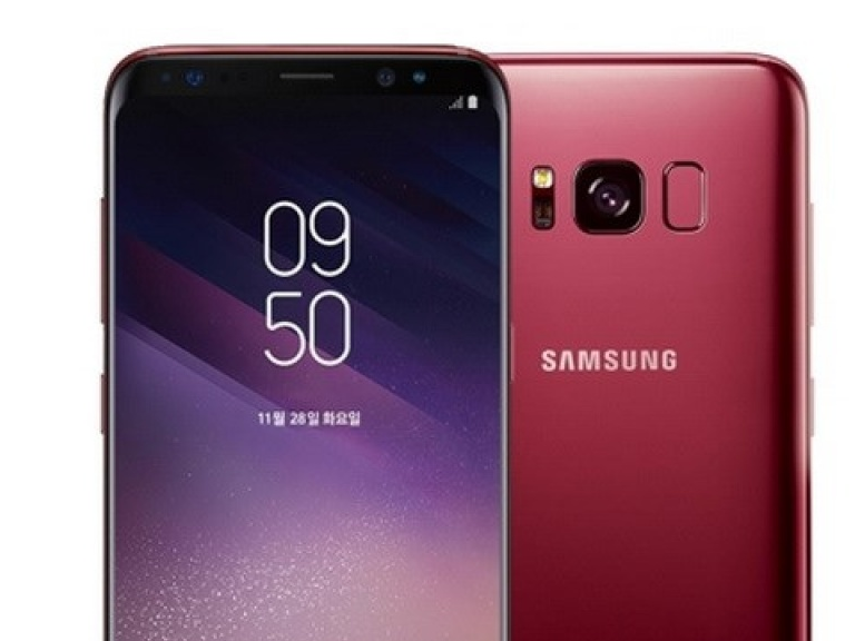 Samsung ra phiên bản Galaxy S8 màu đỏ cạnh tranh iPhone X
