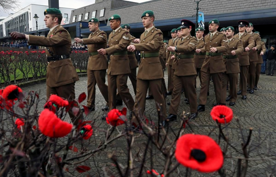 Những bông hoa trong ngày thế giới kỷ niệm kết thúc Thế chiến I