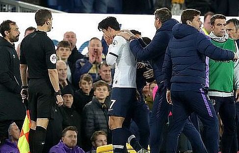 Son Heung-min được hủy thẻ đỏ sau cú vào bóng với Andre Gomes