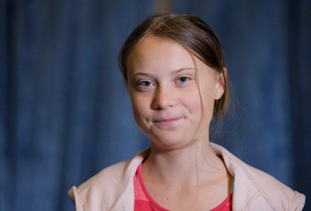 greta thunberg doat giai thuong hoa binh quoc te danh cho tre em
