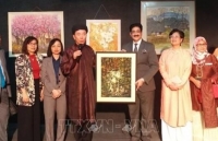 giao mua cung 20 hoa sy cua unesco my thuat ha noi