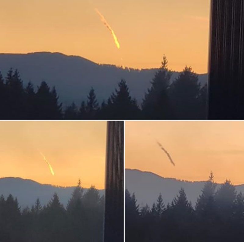 Mỹ: Quả cầu lửa khổng lồ lao vút xuống đất và những phỏng đoán gây tò mò my bi an khoi lua khong lo lao vut xuong dat