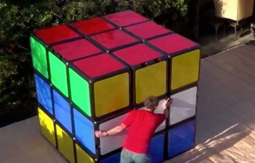 Cận cảnh thiết kế chiếc rubic to nhất thế giới