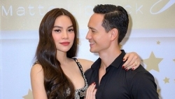 Thời trang tương xứng đẹp đôi Hồ Ngọc Hà bên Kim Lý