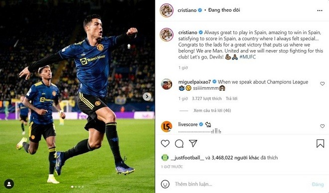 Champions League: Ronaldo lập kỷ lục ghi bàn đưa Man Utd vào vòng 1/8 Champions League: Ronaldo lập kỷ lục ghi bàn đưa Man Utd vào vòng 1/8