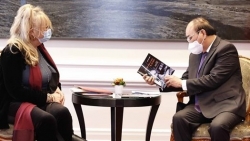 Chủ tịch nước Nguyễn Xuân Phúc tiếp Lãnh sự danh dự Việt Nam tại Torino, Italy