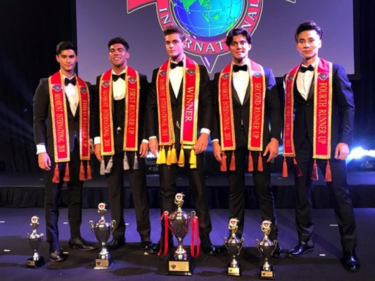 Siêu mẫu Mai Tuấn Anh giành ngôi Á vương 4 Manhunt International