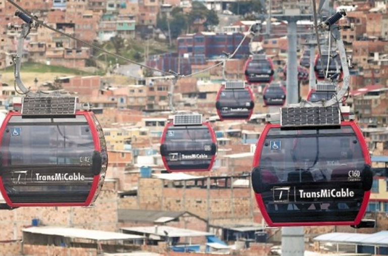 Colombia khai trương tuyến xe cáp treo đầu tiên ở thủ đô
