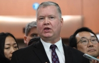 phai vien hat nhan my han dien dam ve tinh hinh ban dao trieu tien