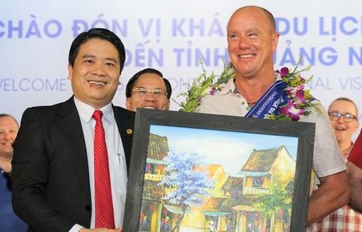 Quảng Nam đón chào vị khách du lịch quốc tế thứ 4,6 triệu năm 2019