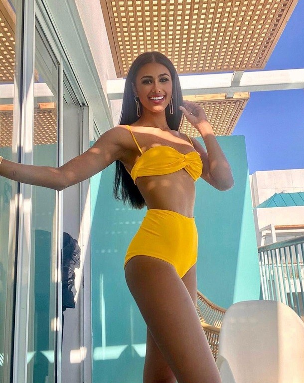 Miss Universe 2021: Các thí sinh khoe dáng với trang phục áo tắm Miss Universe 2021: Các thí sinh khoe dáng với trang phục áo tắm
