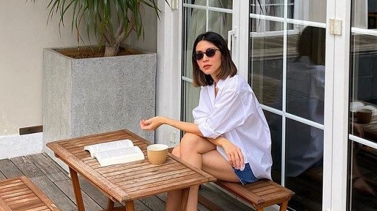 Thời trang bà bầu lần ba thon gọn của 'ngọc nữ' Tăng Thanh Hà