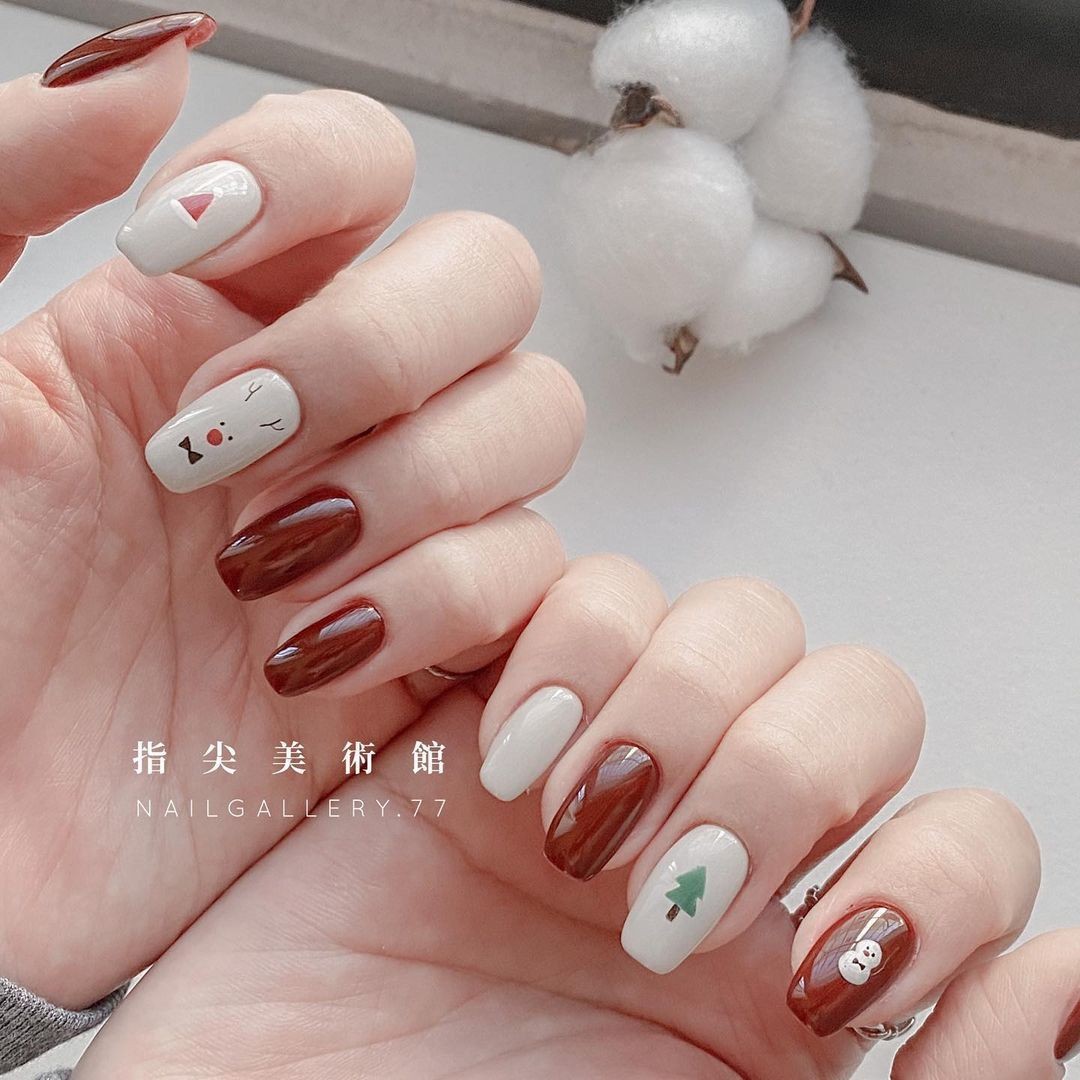 Chiêm ngưỡng những mẫu nail chủ đề Giáng sinh