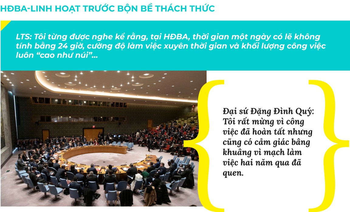 Nhiệm kỳ Việt Nam tại Hội đồng Bảo an: “Cập bến” trong niềm tự hào
