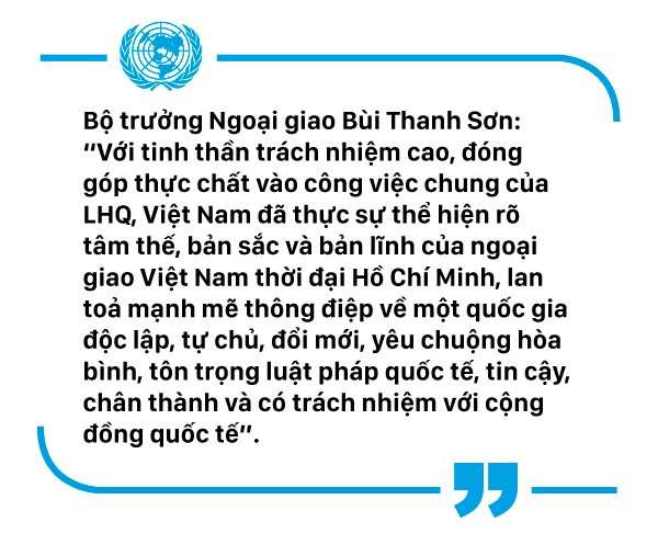 45 năm Việt Nam gia nhập LHQ: Từng bước ghi dấu ấn, từng bước khắc tên mình!