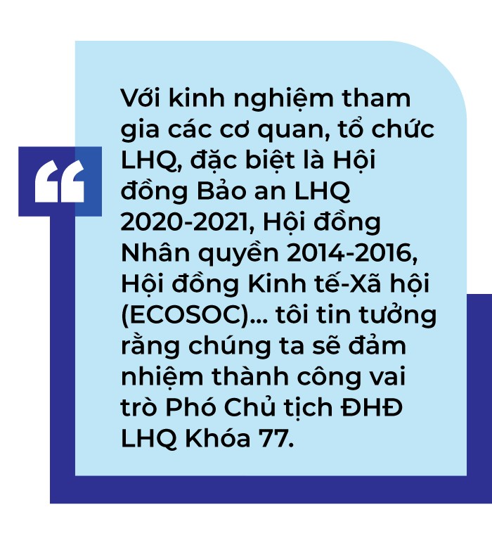 Lan tỏa hình ảnh Việt Nam hòa bình, cùng gánh vác nghĩa vụ chung