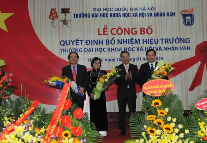 Lễ công bố Quyết định bổ nhiệm Hiệu trưởng trường ĐHKHXHNV