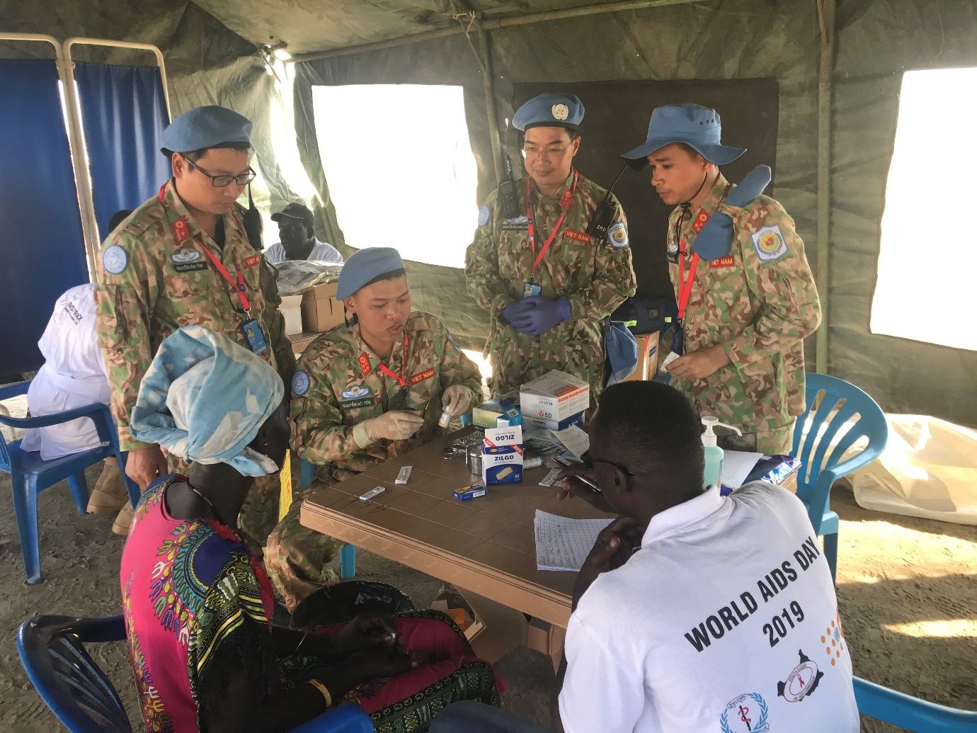 soi noi cac hoat dong cua benh vien da chien viet nam tai nam sudan